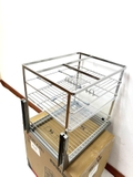 GV01 - Kệ gia vị nan dẹt Inox bóng cao cấp