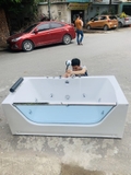 KB719 - Bồn tắm massager chữ nhật cao cấp, kích thước: 1700x750x650mm