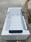 KB719 - Bồn tắm massager chữ nhật cao cấp, kích thước: 1700x750x650mm
