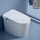 K6909 - Bồn Cầu Thông Minh nắp ngồi hình chữ U Vòng Mở Rộng Chỗ Ngồi. Bể Chứa Nước Giấu Kích Thước Lớn
