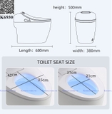 K6930 - Bồn cầu thông minh cao cấp full chức năng