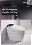 K6934- Bồn cầu thông minh cao cấp full chức năng, tự động mở nắp, sấy khô, sưởi ấm ghế ngồi...