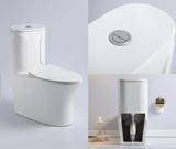 KA9833 - Bồn cầu liền khối sứ nung men nano tuyết cao cấp