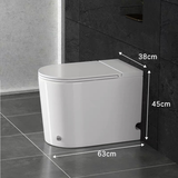 KA3771 - Bồn cầu cảm ứng đá chân xả nước