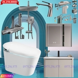 KANAX45 - Combo trọn bộ phòng tắm, bồn cầu thông minh full chức năng..