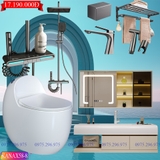 KANAX58B - Combo trọn bộ phòng tắm, tủ chậu cao cấp
