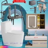 KANAX59 - Combo trọn bộ phòng tắm cao cấp