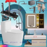 KANAX59 - Combo trọn bộ phòng tắm cao cấp
