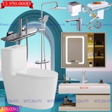 KANAX59 - Combo trọn bộ phòng tắm cao cấp