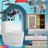 KANAX59 - Combo trọn bộ phòng tắm cao cấp