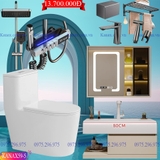 KANAX59 - Combo trọn bộ phòng tắm cao cấp