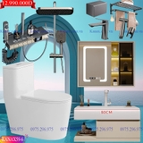 KANAX59 - Combo trọn bộ phòng tắm cao cấp