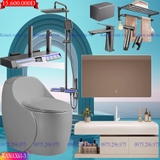 KANAX61-3 - Combo phòng tắm cao cấp, tủ chậu nhựa, sen cây bàn phím cao cấp