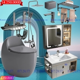 KANAX64-1 - Combo trọn bộ phòng tắm cao cấp