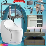 KANAX66A - Combo trọn bộ phòng tắm cao cấp