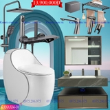 KANAX66A - Combo trọn bộ phòng tắm cao cấp