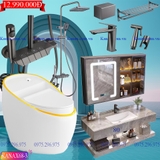 KANAX68A - Combo trọn bộ phòng tắm cao cấp