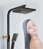 SC3319 - Sen cây hiển thị nhiệt độ 1 nút xoay màu đen cao cấp