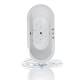 MW8215B-170MS - Bồn tắm massager cao cấp, chất liệu Acrylic. Kích thước:  1700 x 800 x 580 (mm)