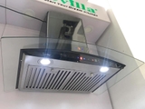 Máy hút khử mùi cảm ứng vẫy tay Sevilla SV-329. Kích thước 700 x 500 x  (700-1000)mm (DxRxC)