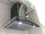 Máy hút khử mùi cảm ứng vẫy tay Sevilla SV-329. Kích thước 700 x 500 x  (700-1000)mm (DxRxC)