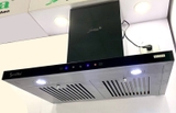 Máy hút khử mùi cảm ứng vẫy tay dày 6cm Sevilla SV-70T3. Kích thước 700 x 360 x  (700-1040)mm (DxRxC)
