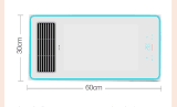 S107 - Máy sưởi nhà tắm chức năng 6in1 - Sưởi ấm, hút mùi, thông gió, quạt mát, sấy khô, chiếu sáng