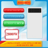 S111 - Máy sưởi nhà tắm chức năng 6in1 - Sưởi ấm, hút mùi, thông gió, quạt mát, sấy khô, chiếu sáng
