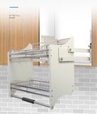 GK - Giá bát nâng hạ nan dẹt lắp cho tủ bếp