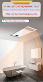 S108 - Máy sưởi nhà tắm chức năng 6in1 - Sưởi ấm, hút mùi, thông gió, quạt mát, sấy khô, chiếu sáng