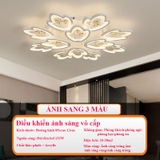 OT007 - Đèn pha lê ốp trần cao cấp