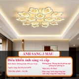 OT007 - Đèn pha lê ốp trần cao cấp