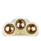 SK03 - Đèn sưởi treo tường nhà tắm 3 bóng cong cao cấp