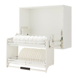 GK - Giá bát nâng hạ nan dẹt lắp cho tủ bếp