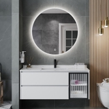 TC2097 - TỦ CHẬU NHỰA MẶT CHẬU SỨ LIỀN KHỐI