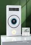 S121 - Máy sưởi nhà tắm chức năng 6in1 - Sưởi ấm, hút mùi, thông gió, quạt mát, sấy khô, chiếu sáng