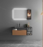 TỦ CHẬU NHỰA MẶT ĐÁ CHỐNG XƯỚC CHẬU SỨ ÂM TC2061