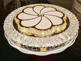 OT004 - Đèn chùm ốp trần cao cấp đường kính 50cm
