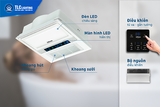 TLC-SAL-30×30 - Máy sưởi nhà tắm chức năng 5in1 - Sưởi ấm, hút mùi, thông gió, quạt mát, sấy khô, diệt khuẩn, chiếu sáng