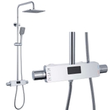 SC83 - Sen cây nhiệt độ đồng mạ crom, màn hình led hiển thị