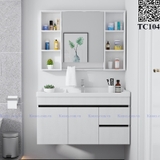 TC104 - Tủ chậu nhựa cao cấp. KT: 48X100cm