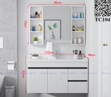 TC104 - Tủ chậu nhựa cao cấp. KT: 48X100cm