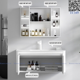 TC105 - Tủ chậu nhựa cao cấp. KT: 48x100cm