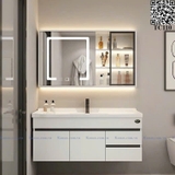 TC110 - Tủ chậu nhựa cao cấp, tủ gương led thông minh
