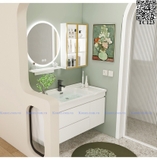 TC123 - Tủ chậu nhựa PVC cao cấp. KT: 48x100cm