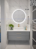 TC125 - Tủ chậu nhựa PVC cao cấp. KT: 48x100cm