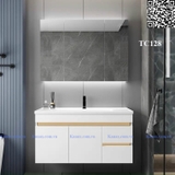 TC128 - Tủ chậu nhựa cao cấp. KT: 48x100cm