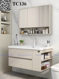 TC136 - Tủ chậu nhựa cao cấp. KT: 48x100cm