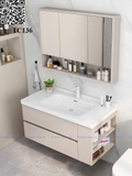 TC136 - Tủ chậu nhựa cao cấp. KT: 48x100cm