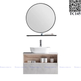 TC145 - Tủ chậu nhựa cao cấp. KT: 50x80cm